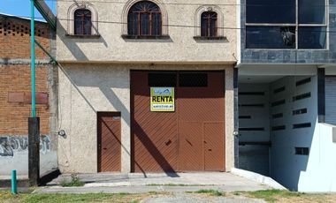 BODEGA Y DEPARTAMENTO EN RENTA  EN MORELIA, COL. AMPLIACIÒN LA SOLEDAD