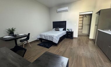 DEPARTAMENTO TIPO LOFT AMUEBLADO EN RENTA ZONA TEC (DISTRITO TEC)