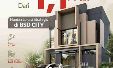 Jual Rumah Baru Vireya BSD Timur ukuran  5x12 KPR menarik