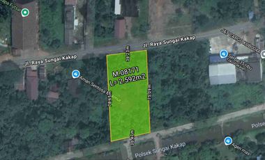 Tanah Pal 8 Sungai Kakap 36x75