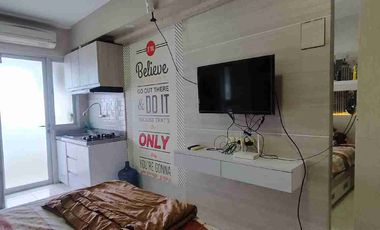 Disewakan bulanan Studio full Furnisd + WiFi apartemen educity by citihome