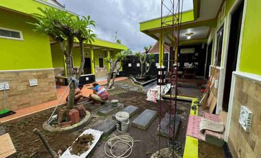 Disewakan Murah Rumah Kantor Besar Luas Sejuk Asri Wedomartani Ngemplak Sleman