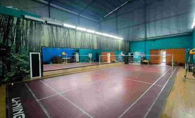 Dijual Gedung Olahraga Lokasi Strategis Jl.Sultan M.Mansyur Palembang