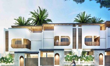 Di Jual vila cantik modern 3 bedroom dengan rooftop ocean view Nusa Dua