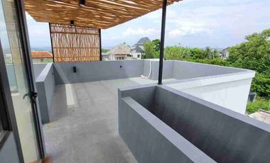Di Jual vila cantik modern 3 bedroom dengan rooftop ocean view Nusa Dua