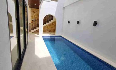 Di Jual vila cantik modern 3 bedroom dengan rooftop ocean view Nusa Dua