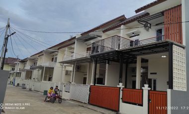 Rumah 2 Lantai SHM Bebas Banjir 3 Menit ke LRT Cikunir Jatibening