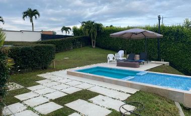 VENTA DE HERMOSA CASA CAMPESTRE EN COMBIA LUGAR EXCLUSIVO PARA LOS AMANTES DE LA NATURALEZA.