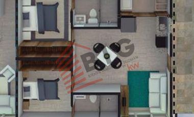 Renta de Departamento de 2 recámaras dentro de condominio con amenidades, en Fracc. Real del Bosque, Corregidora