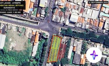 Tanah disewakan di RW 04, Wiyung, Wiyung, Surabaya, Jawa Timur