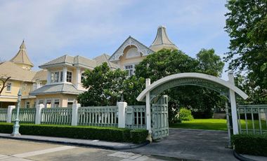 TA6479🏡Luxury house 909sqm Land 1,573.6 Sqm 4 Large Bedroom Private swimming pool🏊Large garden🌳Lakeside