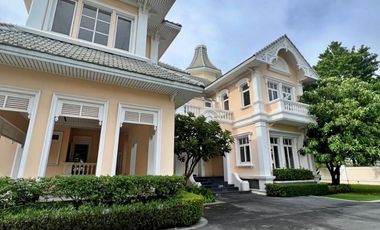 TA6479🏡Luxury house 909sqm Land 1,573.6 Sqm 4 Large Bedroom Private swimming pool🏊Large garden🌳Lakeside
