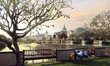 TA6479🏡Luxury house 909sqm Land 1,573.6 Sqm 4 Large Bedroom Private swimming pool🏊Large garden🌳Lakeside