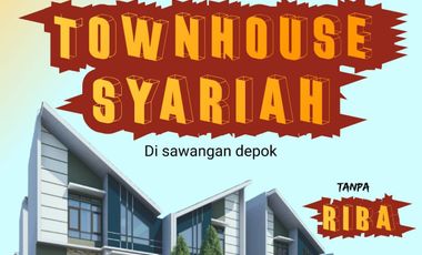Townhouse Syariah Dijual Rumah Kota di Depok Dekat Tangsel dan Jaksel (Promo Special Ramadhan Sale Cashback sampai 30 Juta)