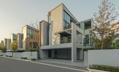 TA1129🧩4 Bedroom 421 SqM Fully furnished and Courtyard VIVE Krungthep Kreetha near International schools, Golf courses