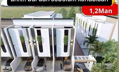 RUMAH 3 LANTAI DI UTAN KAYU,MATRAMAN-JAKARTA TIMUR