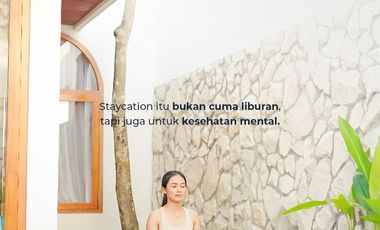 Bayangkan memiliki villa di Jogja yang sudah jadi, sudah lengkap, dan sudah dikelola. Tanpa menunggu bangun & tanpa ribet operasional.
