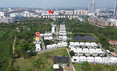 Single house for sale near Thammasat University, Khlong Luang, Pathum Thani.