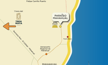 Invierte en tierra cerca del mar en Mahahual