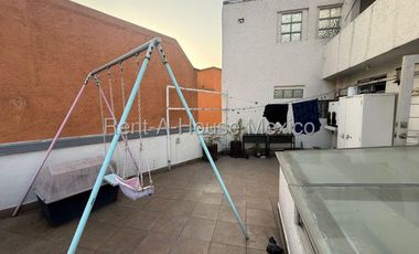 En renta amplia casa de 4 niveles Claveria Azcapotzalco Ciudad de México 261772MTZP