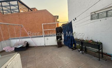 En renta amplia casa de 4 niveles Claveria Azcapotzalco Ciudad de México 261772MTZP