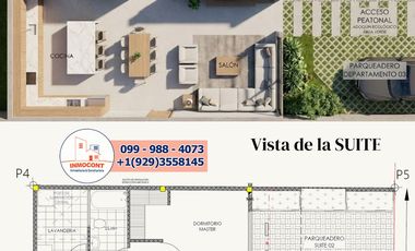 Suites y Departamentos en pre venta sector residencial D366
