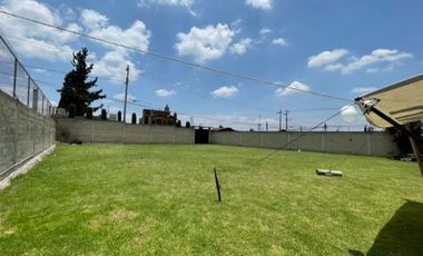 TERRENO BARDEADO EN RENTA EN METEPEC DE 686 M2 CERCA DL PUENTE