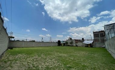TERRENO BARDEADO EN RENTA EN METEPEC DE 686 M2 CERCA DL PUENTE