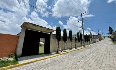 TERRENO BARDEADO EN RENTA EN METEPEC DE 686 M2 CERCA DL PUENTE
