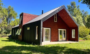 Moderna Casa En Condominio, Iluminada A 4km De Villarrica