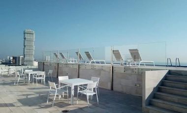 DEPARTAMENTO TIPO LOFT AMUEBLADO EN RENTA EN TORRE MOCAMBO 500