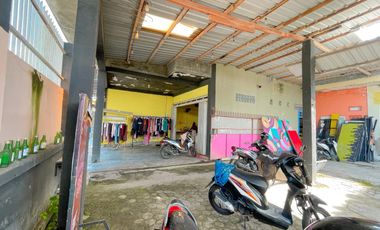 Tanah dan toko di pinggir jalan Pagutan Mataram
