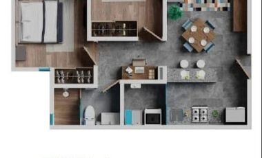 RENTA DEPARTAMENTO SABINO PARK  COL. AMPLIACION EL GAS CALLE SABINO AZCAPOTZALCO