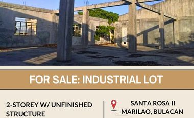 FOR SALE Commercial or Industrial lot located in Ilang-Ilang St., Santa Rosa II, Marilao, Bulacan