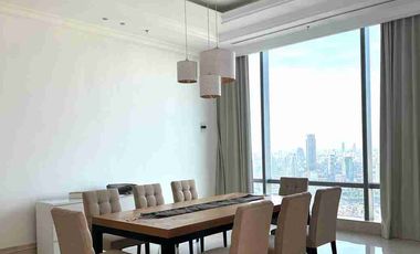 Disewakan Apartemen Raffles Residences 4br + Studyroom 475sqm Super  Luxury Mewah  Mega Kuningan SCBD Jakarta Selatab