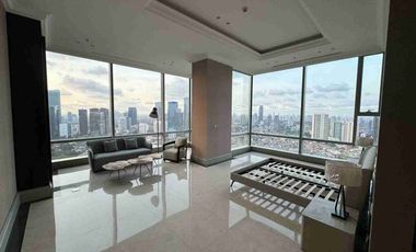 Disewakan Apartemen Raffles Residences Jakarta 4br + studyroom 475m2 Super Luxury at SCBD Kuningan Jakarta Selatan