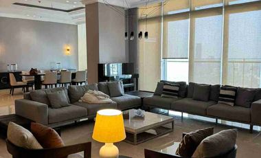 Disewakan Apartemen Raffles Residences Jakarta 4br + studyroom 475m2 Super Luxury at SCBD Kuningan Jakarta Selatan