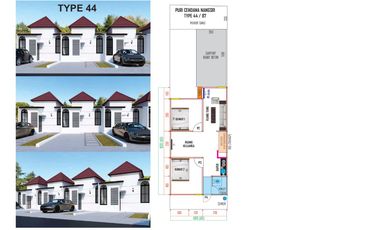 Rumah 200Jt-an Desain Modern Di Manisrenggo Klaten, Dekat Pasar Klewer