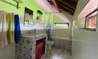 Dijual Tempat Usaha Jogja Rumah Log Kayu Unik Luas di Sidomoyo Godean Sleman Yogyakarta