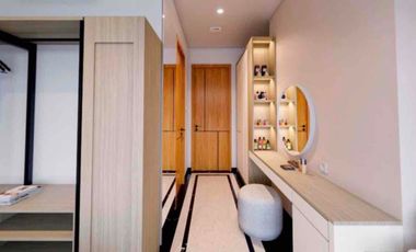 di SEWA / JUAL apartemen one bedroom / 1 BR full furnish baru belum pernah ditempati luas 43 m2 lokasi strategis dekat ke cbd sudurman dan pintu tol di samara suites gatot Subroto jakarta selatan