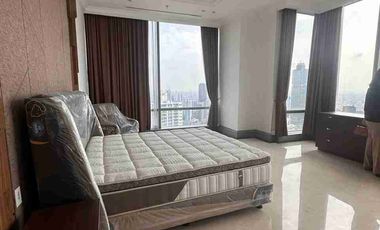 Dijual dan Disewakan Apartemen Mewah  Raffles Residences Kuningan 4br + studyroom 475m2 Super Luxury SCBD Jakarta Selatan