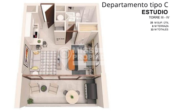 DEPARTAMENTOS EN VENTA – PARQUE MACKENNA, SANTIAGO