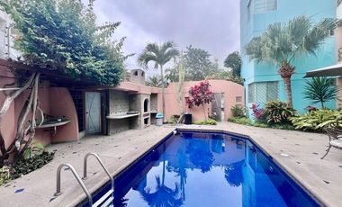 SAN LORENZO: 4/3 CON PISCINA A 3 CUADRAS DEL MAR