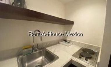 Departamento Amueblado en Renta en Coyoacan, Campestre Churubusco CMB 26-1811.