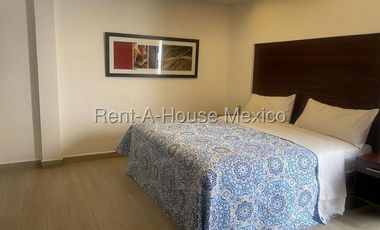 Departamento Amueblado en Renta en Coyoacan, Campestre Churubusco CMB 26-1811.