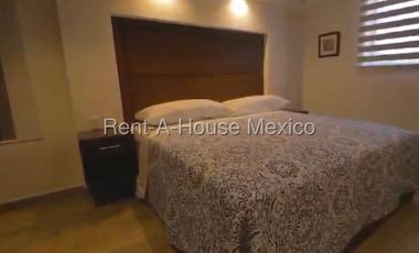 Departamento Amueblado en Renta en Coyoacan, Campestre Churubusco CMB 26-1811.