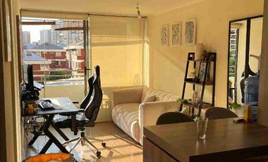 Arriendo departamento 1 dormitorio metro