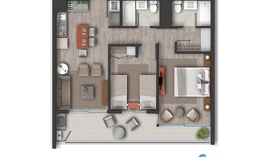 DEPARTAMENTO ESPACIO TALCA - TALCA