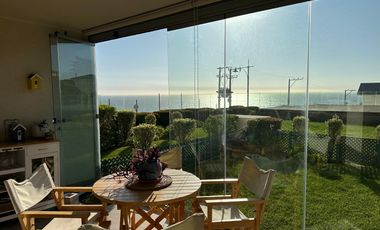 SE ARRIENDA DEPARTAMENTO CON PATIO Y VISTA AL MAR | COSTA DE MONTEMAR CONCÓN