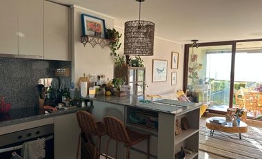 SE ARRIENDA DEPARTAMENTO CON PATIO Y VISTA AL MAR | COSTA DE MONTEMAR CONCÓN